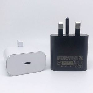 OEM 25W PD UK enchufe tipo C cargador de pared <span class=keywords><strong>TA800</strong></span> USB C adaptador de corriente cargador súper rápido para Samsung Galaxy Note 20 S22 cargador - Product Image 2