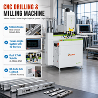 Machine de perçage et de fraisage CNC multifonction JUNDE, économique, conviviale et fiable, 500 coups, pour profilés en alliage.