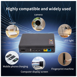 Accueil Mini UPS Petit 5v 9v 12v Dc POE Modem Banque de batteries au lithium Sociétés d'alimentation sans interruption pour routeur Wifi Optique - Product Image 2