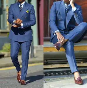 Men's Suit Customized Business Casual Suit 2 Piece Set Streetwear Office Daily Coat Wedding Party Suit Men