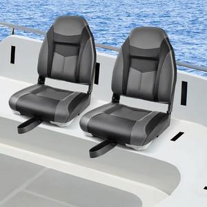 Bestseller Wasserdichte Bootssitze mit Individuellem Logo, Klappbare Marine-Bootssitze mit Hoher Rückenlehne - Product Image 6