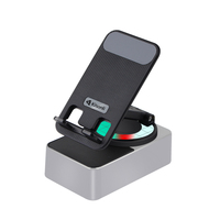 Pour M-1PLUS – Haut-parleur sans fil en excellent état avec support pliable 5.3 pour home cinéma et utilisation sur bureau