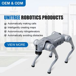 Perro Robótico Inteligente Unitree Go2 Air - Tutoriales Educativos Multifuncionales, Cumple con las Normas de Seguridad, Reconocimiento de Objetos Pequeños, Uso Diario - Product Image 4
