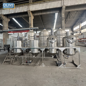 Ligne de production de raffinage d'huile de tournesol semi-continue et continue, équipement complet pour la production d'huile brute - Product Image 1