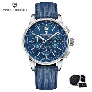 Reloj de Cuarzo para Hombre PAGANI DESIGN PD-YS008, Nuevo, de Lujo, Casual, VK63, Resistente al Agua 100M, Cristal de Zafiro, Acero Inoxidable - Product Image 1