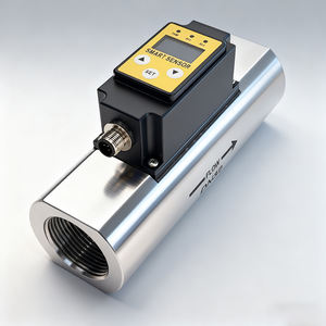 Meetinstrument voor sojaboonolie, water en vloeistoffen, FXN sanitaire hoogprecisie roestvrijstalen flowmeter met kleine diameter DN32mm, op maat gemaakte digitale uitvoering - Product Image 1