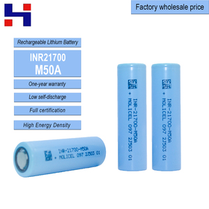 INR 21700 リチウム充電式電池 <span class=keywords><strong>3.6V</strong></span> 3.7V 5000mAh 4000mAh リチウムイオン電池パック 電動工具 AGV車用 - Product Image 1