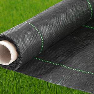 Toile tissée en plastique agricole anti-mauvaises herbes avec contrôle des adventices amélioré et service de découpe pour les zones de culture - Product Image 2