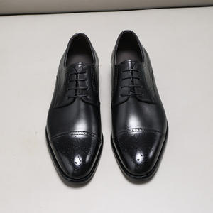 Chaussures habillées décontractées pour hommes tendance et les plus vendues en 2025, chaussures en cuir formelles, cuir véritable, respirantes, chaussures décontractées pour hommes - Product Image 3