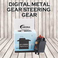 Servo Digital de Precisión Corona DS238MG con Engranajes Metálicos, 4.8kg Torque, 22g, Mini Servo Delgado para Planeadores RC y Piezas de Autos RC 1/12 1/14