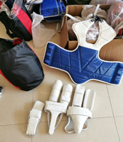 Ensemble d'équipement de combat de Taekwondo, protection corporelle incluant une protection de poitrine, équipement essentiel d'arts martiaux