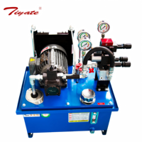 Groupe hydraulique refroidi par air à double manomètre et pompe à piston à déplacement variable pour pack d'alimentation hydraulique de tunnelerie