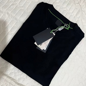 Camiseta de Hombre 2026, Nueva, Casual, para Negocios, Estampada, Transpirable, de Algodón Puro, Suave al Tacto, de Manga Corta y Gruesa - Product Image 1
