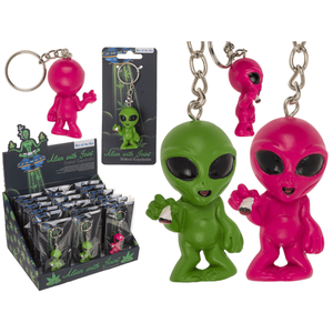 Llavero de metal, Alien con articulación, - Product Image 1