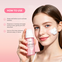 KOEC Collagen Peptide Lipsome Bubble Booster, Essence Moussante Micro-Bulles pour l'Élasticité et le Volume, Hydratation et Préparation de la Peau
