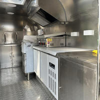 Camion de restauration entièrement équipé à vendre en Europe, chariot de vente ambulante personnalisé pour bubble tea, café, remorque alimentaire