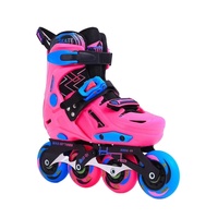 Patins à roulettes à roues en PU de nouvelle conception, chaussures à roulettes réglables pour enfants