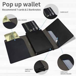 Nuovo Design 2025 Portacarte in Alluminio con Blocco RFID per Stampa Laser Portafoglio per <span class=keywords><strong>Carte</strong></span> <span class=keywords><strong>di</strong></span> <span class=keywords><strong>Credito</strong></span> <span class=keywords><strong>e</strong></span> Biglietti da Visita - Product Image 3