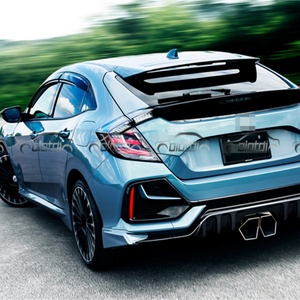 สำหรับ Honda Civic FC1 FK7 FK8 รุ่นที่ 10 Si Type R Coupe Hatchback Sedan เพิ่มสปอยเลอร์หลังคา - Product Image 4