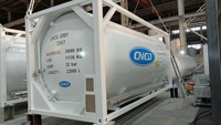 Grande capacité 20 pieds haute qualité ISO réservoir conteneur produits chimiques Iso Transport réservoir conteneur