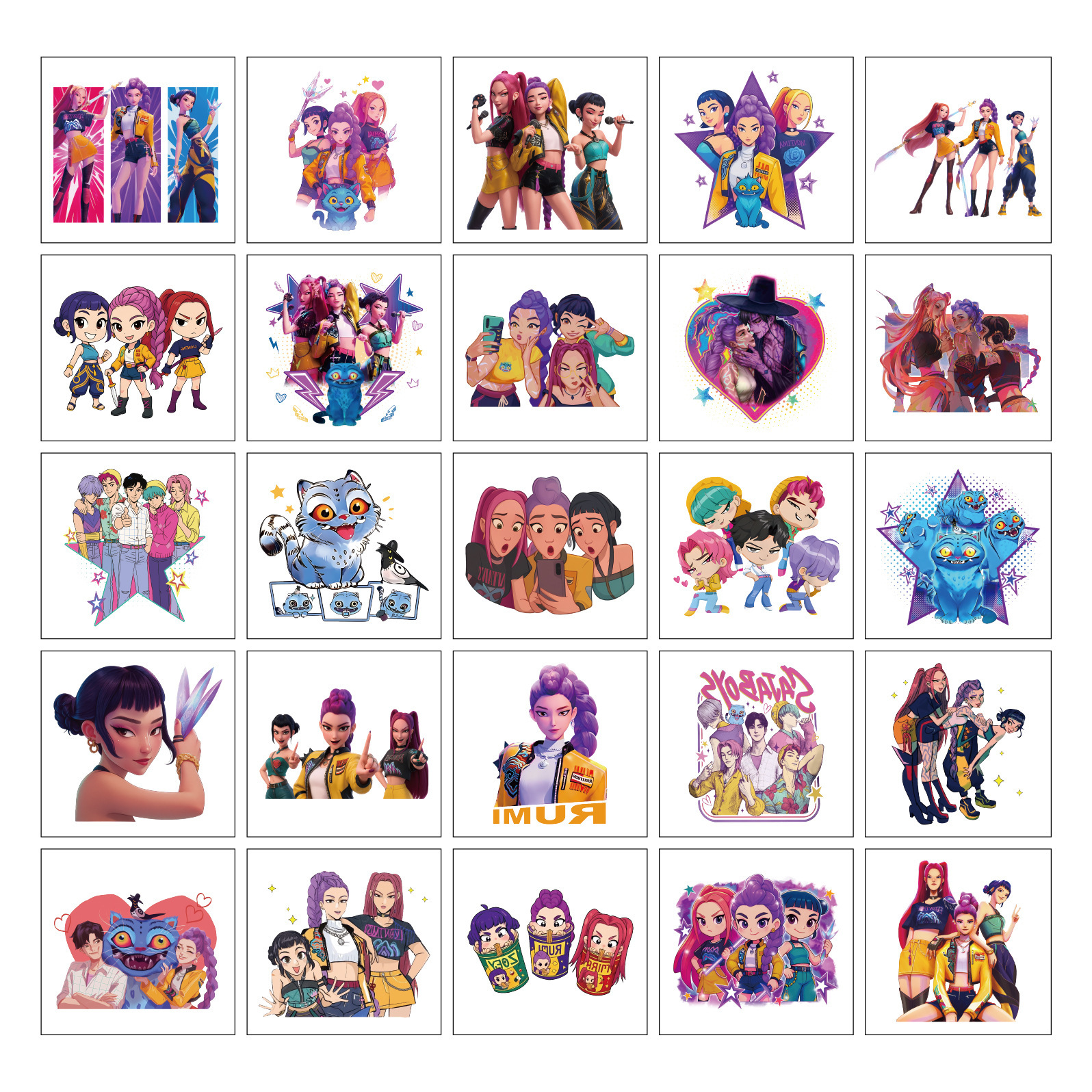 How to Choose the Best K-Pop Demon Hunters Stickers for Your Collection