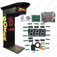 Ultimate SQ European Boxing Machine DIY Kit Arcade Boxer Game Punching Metal English Language-pour la maison