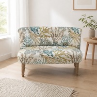 Canapé patchwork compact deux places 120 cm matelassé capitonné pour gain de place – Vente en gros