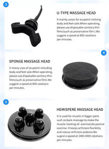 Mesin pijat getar untuk otot tubuh, alat kecantikan ramping selulit vakum Pelangsing Badan sirkulasi darah G8 - Product Image 4