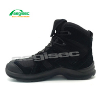 AEGISEC chaussures de travail de sécurité en caoutchouc antidérapantes bottes tactiques pour le combat