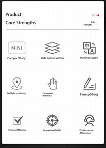 Macchina per la marcatura Laser a fibra portatile per la casa di materiali da costruzione macchinari per la riparazione di alimenti per bevande costruzione di fabbrica-per l'energia - Product Image 5