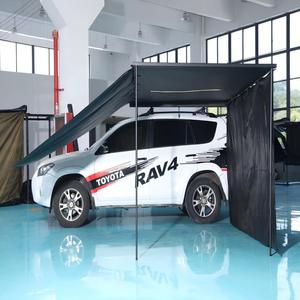 Tente extérieure <span class=keywords><strong>pour</strong></span> voiture, protection solaire et contre la pluie, équipement de camping, <span class=keywords><strong>auvent</strong></span> latéral pare-soleil <span class=keywords><strong>pour</strong></span> SUV tout-terrain, accessoire de loisirs - Product Image 3