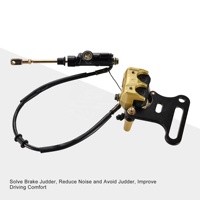 GOOFIT Ensemble maître-cylindre de frein hydraulique arrière de remplacement pour VTT Quad 70cc 110cc 125cc 150cc