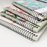 Große Spiral blöcke Mini Notebook A6 Anpassbare Hardcover A4 Schule mit Trennwänden Drucken A5 Custom