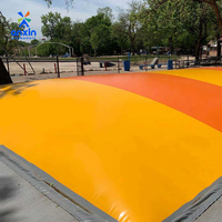 Surface de jeu gonflable en PVC de qualité commerciale, écologique, colorée, pour fêtes en plein air
