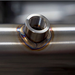 Écrou de capteur soudé en acier inoxydable à paroi épaisse M18X1.5, forme goutte d'eau, pour système d'échappement automobile – Vente chaude - Product Image 2