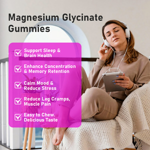 Best Seller Magnesium Glycinate Gummies Total Carbohydrate well rounded Balance Brain Health Concentration Quality Gummies - Product Image 5