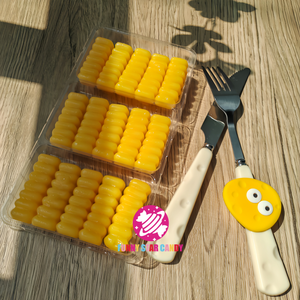 Snack exótico Gomitas Dulces Sabor a <span class=keywords><strong>fruta</strong></span> dulce Confitería suave Arrugas Papas fritas Forma Gummy Candy - Product Image 4