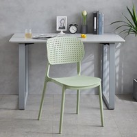 Chaise ergonomique en plastique à dossier creux, chaise de salle à manger moderne de luxe pour restaurant, chaises de fête pas chères, décoration pour la fête