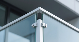 Verre trempé de sécurité premium 12 mm pour escalier d'entrée extérieur de salle de bain - Garde-corps de protection décoratif de haute qualité pour balcon - Product Image 2