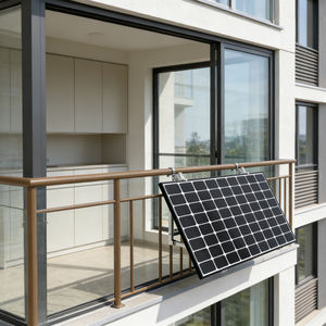 Sistema de Montaje con Soporte de Extensión para Balcón y Pared, Gancho Solar Metálico Fácil de Instalar - Product Image 3