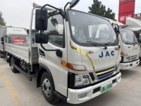 El Nuevo Camión JAC 4*2 Más Vendido Lidera el Mercado de Camiones Ligeros de Cabina Sencilla V6 de 160hp Euro 6 4x2 Diésel de 3 y 5 Toneladas