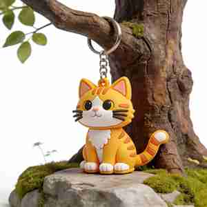 سلسلة مفاتيح مخصصة ثنائية الأبعاد من البي في سي الناعم، حلقة مفاتيح بشعار مطاطي ناعم، سلسلة مفاتيح سيليكون، حلقة مفاتيح مطاطية مخصصة ثلاثية الأبعاد - Product Image 2