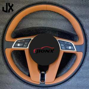 Volante de Cuero Personalizado para <span class=keywords><strong>Bentley</strong></span> Flying Spur <span class=keywords><strong>Continental</strong></span> <span class=keywords><strong>GT</strong></span>, Mejora del Volante, Nuevo Estilo - Product Image 5