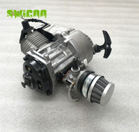 Motor SWICOO de Alta Calidad de 49cc y 2 Tiempos con Arranque Manual para Mini Moto de Cross, Quad, ATV Infantil