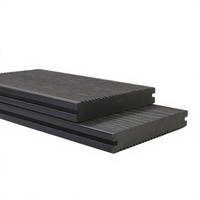 Faible coût d'entretien Propriétés d'isolation Protection contre les intempéries Extérieur Extérieur Bois composite Planches de plancher en plastique WPC Decking