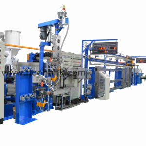 Ligne de fabrication de câbles et de fils industriels personnalisée, machine d'extrusion de câbles, <span class=keywords><strong>section</strong></span> transversale de 1,5 à 6 mm2 - Product Image 1