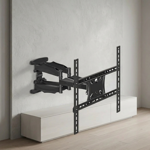 Support <span class=keywords><strong>mural</strong></span> pour téléviseur pivotant à mouvement complet en acier de haute qualité, 32-70 pouces, pour la maison et le bureau (certifié RoHS) - Product Image 4