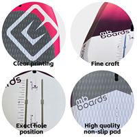 Nouveau Style Stock En Fiber De Carbone MB Conseil 78L 98L 118L Surfing Wing Foil Hydrofoil Surfboard Kitesurf