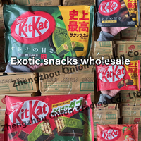Exotic Candy Snacks Wholesale Japanese Kit Kat Dark Chocolate Wafer Biscuits Fruit Flavor