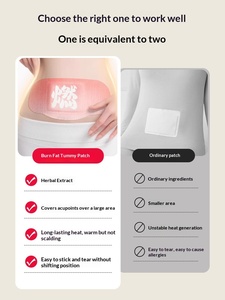 OEM Kräuter-Dampf-Moxibustions-Selbsterhitzungs-Akupunktur-Nabelpflaster für Taille und Bauch zur Fettverbrennung mit Wärmetherapie - Product Image 5